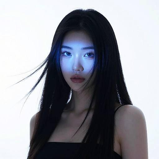 Fantasy Blue Sky Cinematic Scene