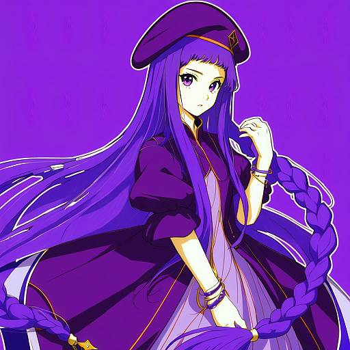 Illustration of Sion eltnam atlasia, tsukihime in the style of Dodai shouji