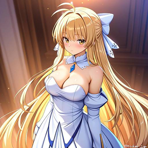 Illustration of Archetype earth, tsukihime in the style of Cedar (cedar japonica)