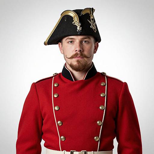 Civil War General in Uniform