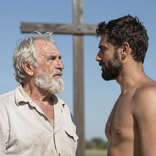 Confrontation Under a Bright Sky