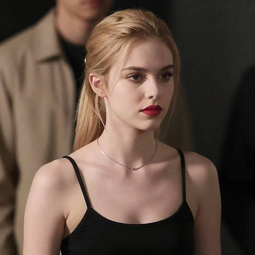 Moody Portrait of a Young Woman