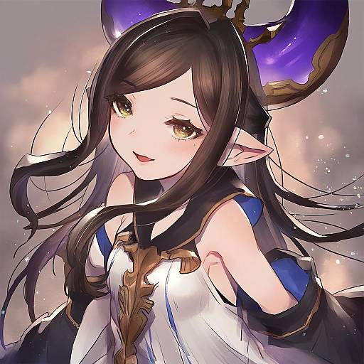 Illustration of Arulumaya, granblue fantasy in the style of Oro (sumakaita)