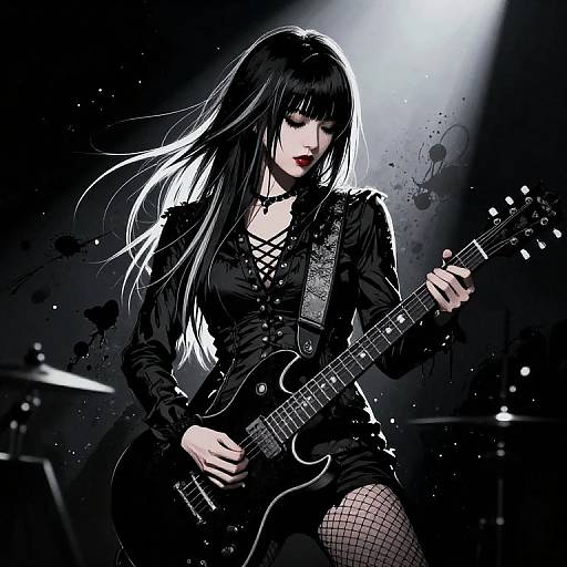 Japanese Heavy Metal Guitarist in Spotlight