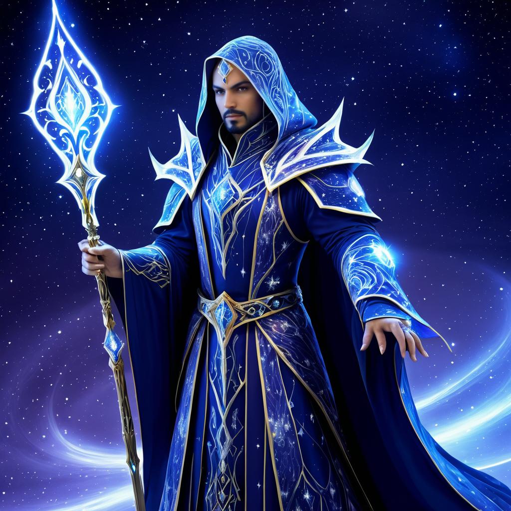 Majestic Aeldari Farseer in Psychic Robes