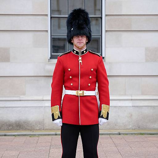 English Royal Guard Standing Pride
