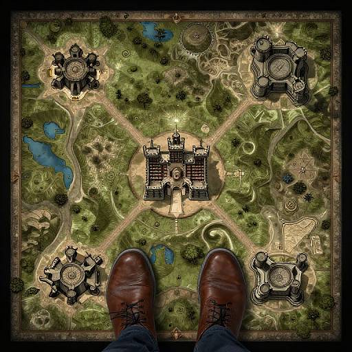 Underworld Map: Astral Library and Castles