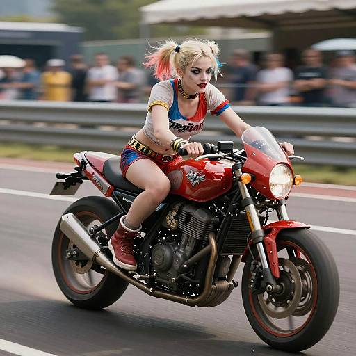 High-Speed Adventuress Harley Quinn