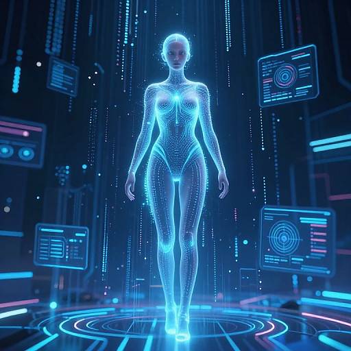 Ethereal Cortana in Neon VR