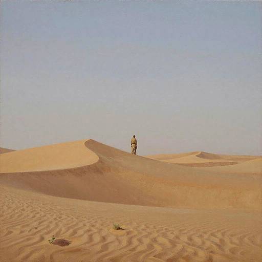 Desert Nomad in Expressive Oil