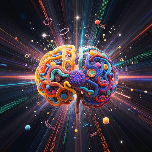 Kaleidoscopic Neural Network Art