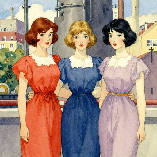 Watercolor Animating Industry Sisterhood