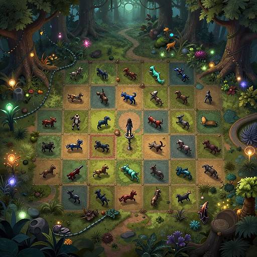 Mystical Enchanted Forest Battle Maps