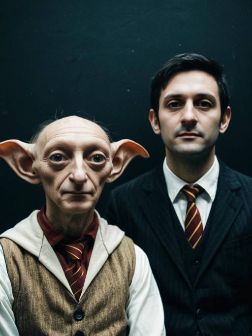 Realistic Cosplay of Dobby Face Swap