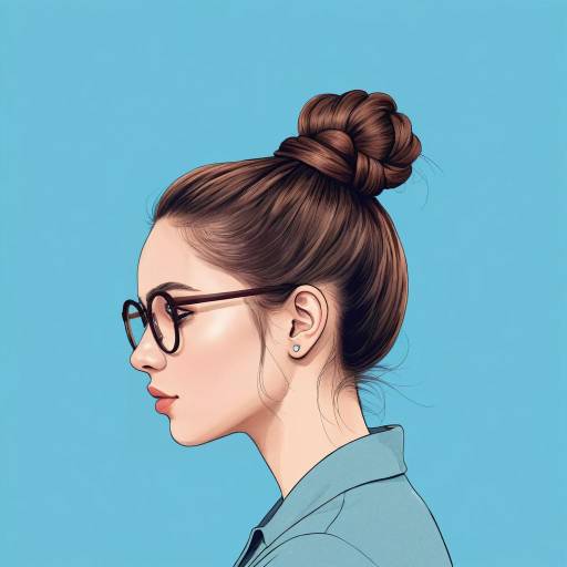 Portrait of a Girl with Topknot