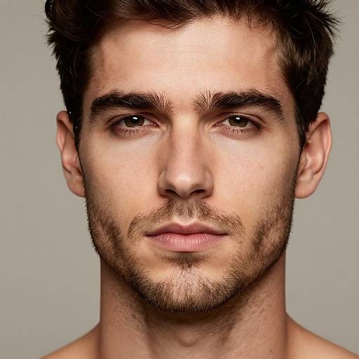 Rugged to Clean-Shaven Transformation