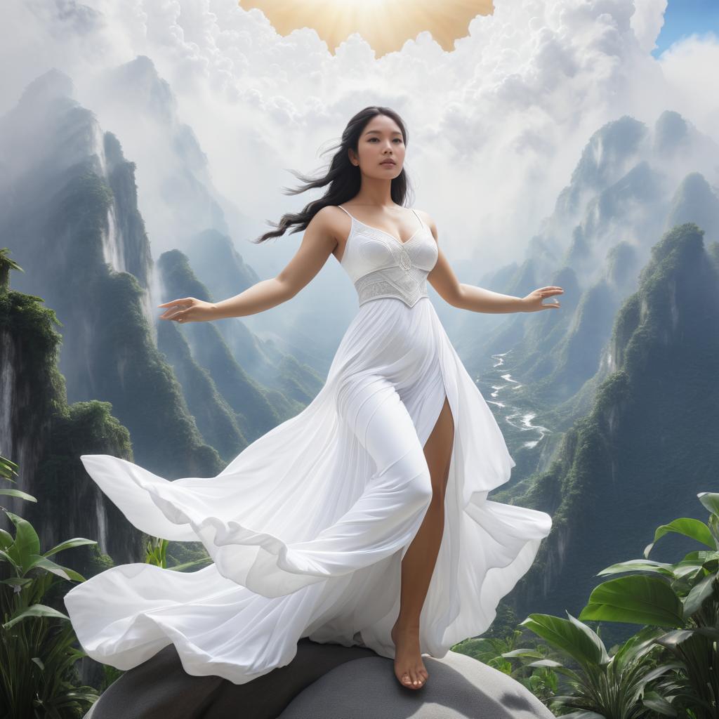 Photorealistic Portrait of Maria Makiling