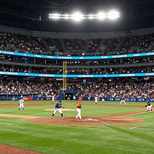 Vibrant Baseball Game at US Bank Stadium