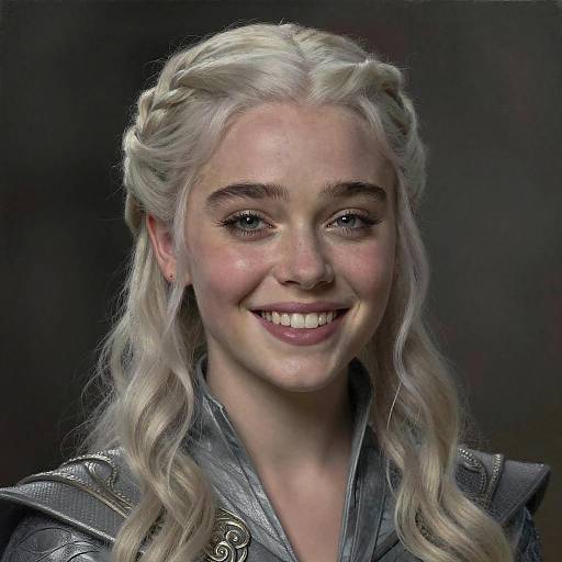 Emilia Clarke as Daenerys, Art Nouveau