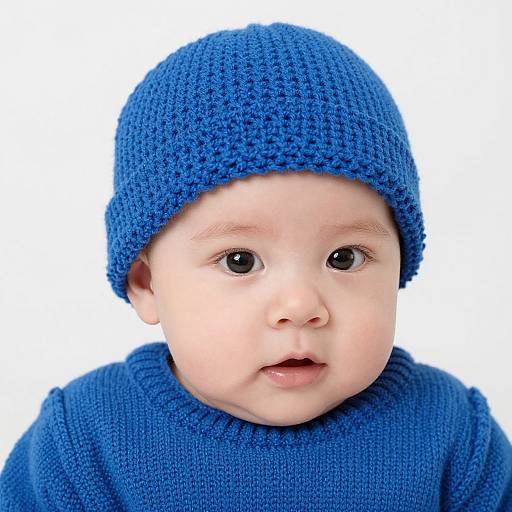 Cute Infant Crochet Outfit Close-Up