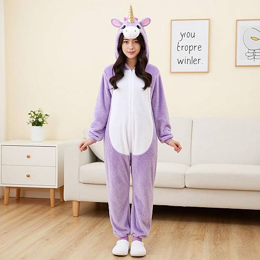 Winter Animal Onesie Pajamas Costume