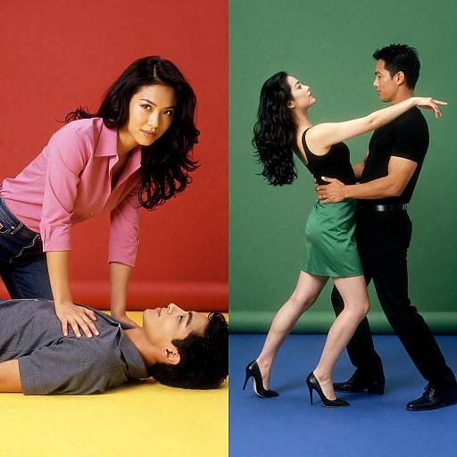 Split-Screen Cinematic Movie Poster Collage