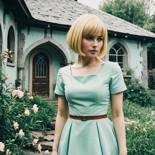 Vintage Pastel Eliane Cosplay Outfit