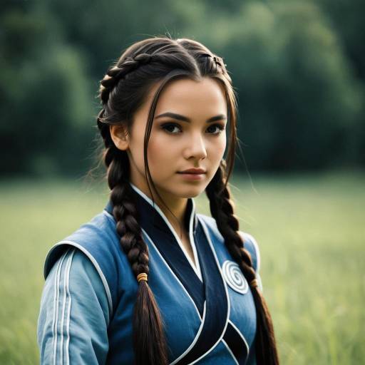 Realistic Image of Katara from Avatar