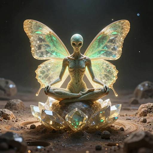 Ethereal Cosmic Butterfly Meditation