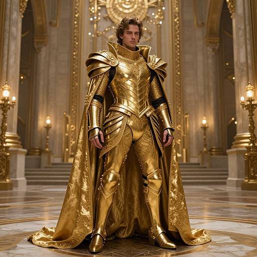 Baroque Sci-Fi Goldmember Costume