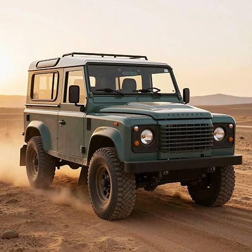 Vintage Land Rover Defender Adventure