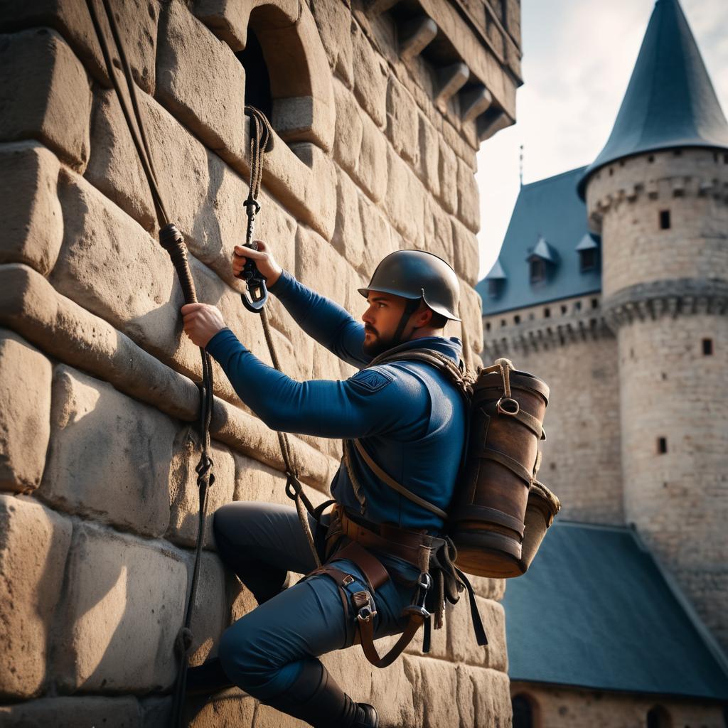 Escape Artist's High-Stakes Castle Climb