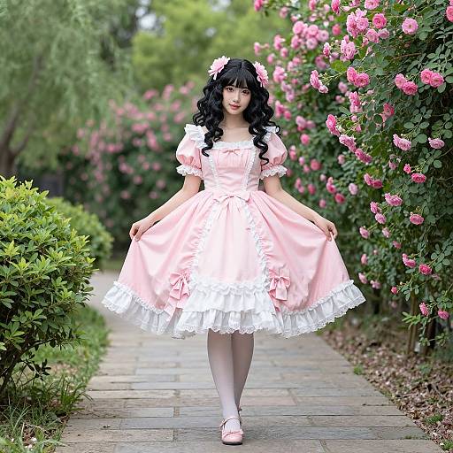 Fairy Tale Portrait with Floral Details