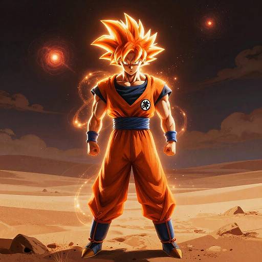 Goku by Distant Supernova Glow