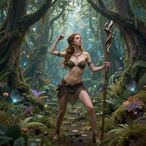 Mystical Grove Keeper Portrait