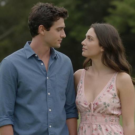 Romantic Outdoor Capture of a Couple