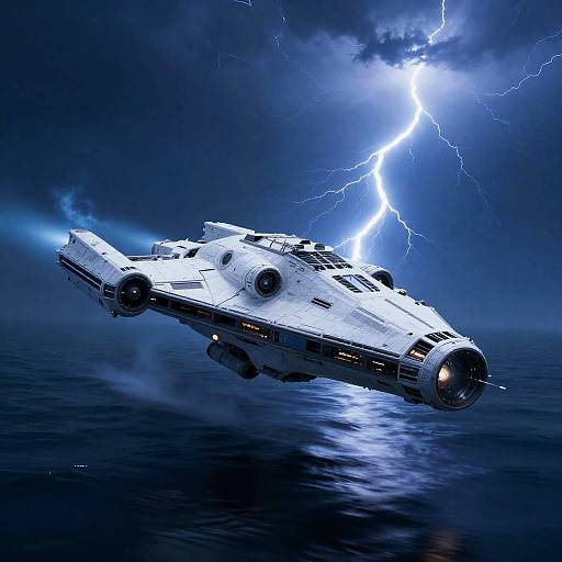 Quantum Frigate on Mercury Sea