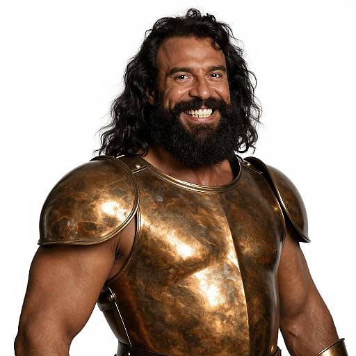 Vivid Rembrandt Style Muscular Warrior