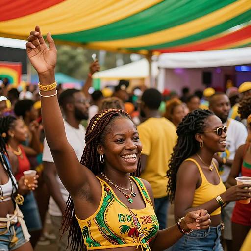 Vibrant Reggae Party Celebration