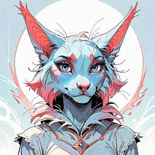 Autumn Irish Furry Girl High-Res Portrait