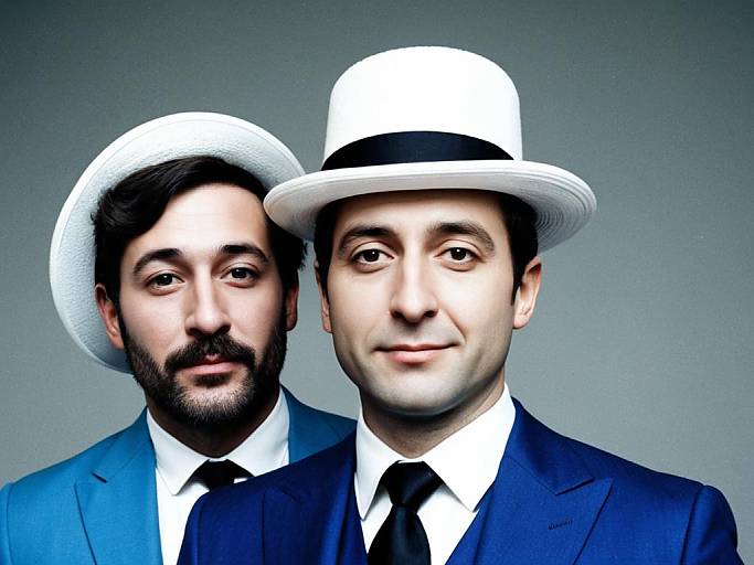 Man in Blue Suit Face Swap