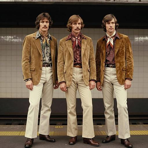 Vintage 1970s Men's Fashion Editorial