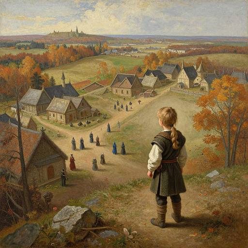 Young Viking in Mage Village