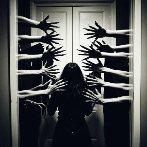 Spooky Bedroom with Creepy Claws