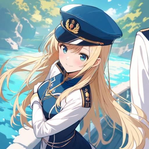 Adventurous Admiral in Vibrant Sunlight