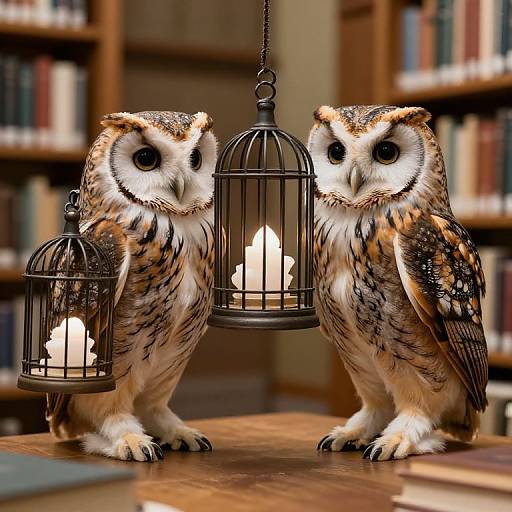 Whispering Owls and Silent Librarians