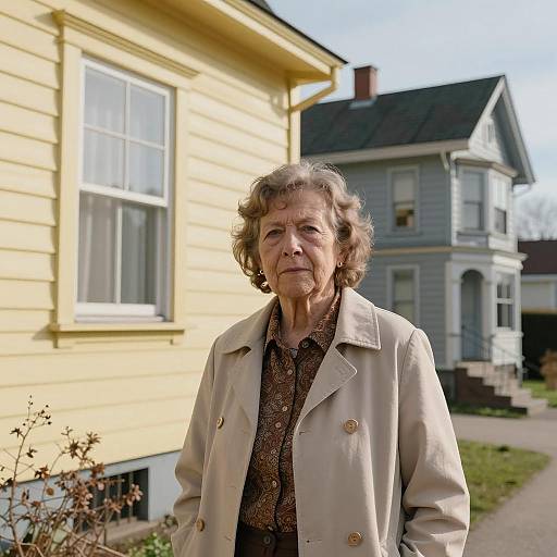 Charming Elderly Woman by Vintage Homes