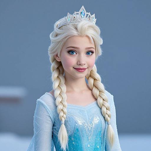Frozen Snow Queen Elsa Kid