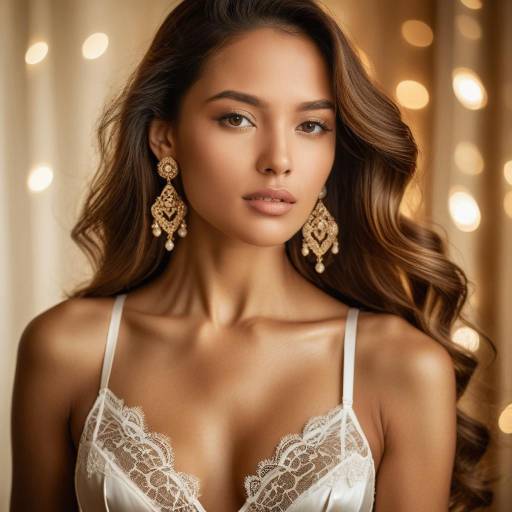 Glamorous Fashion Portrait of Elegance