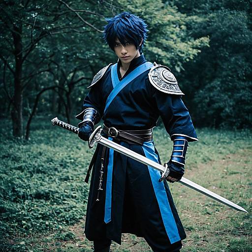 Dabi Cosplay with Sword